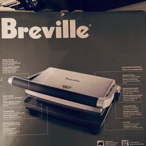Breville Panini Duo™ Two Sandwich Panini Press. NEW, box never opened.